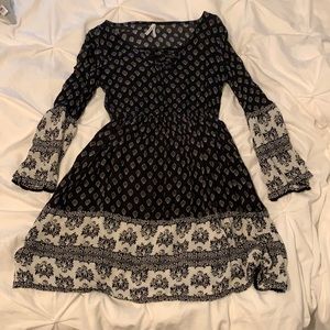 Black and White Dress